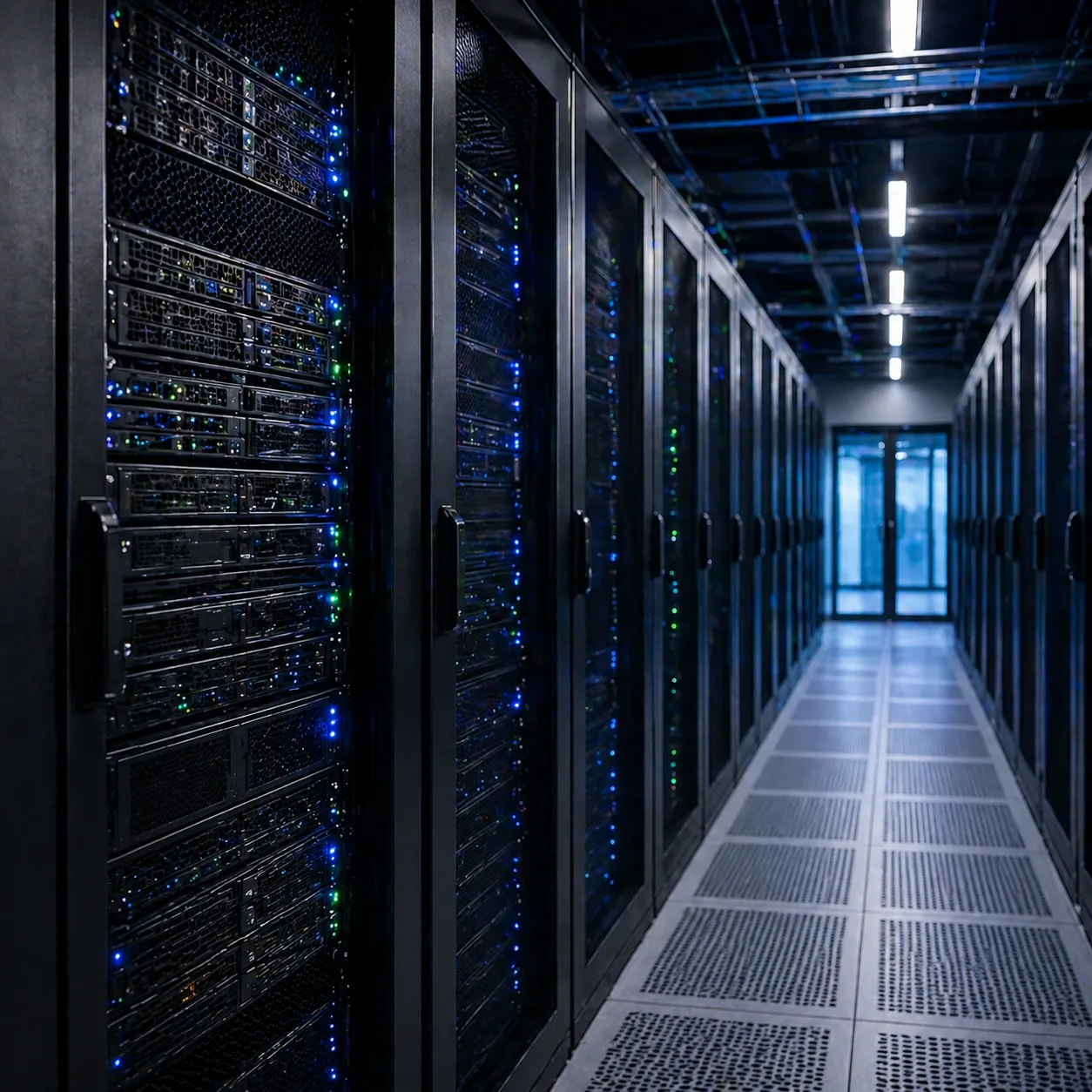 Servidores Lenovo ThinkSystem en datacenter